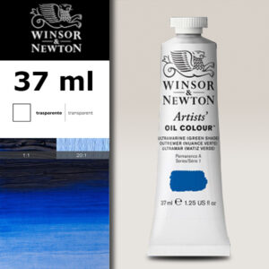 W048 - 667 - Oltremare (tonalità verde) 37 ML Olio Winsor e Newton Artist
