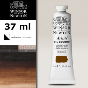 W096 - 676 - Bruno van dyck 37 ML Olio Winsor e Newton
