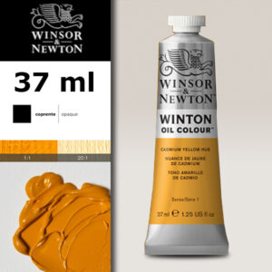 W005 - 109 - Giallo di cadmio imit 37 ML Olio Winton Winsor e Newton