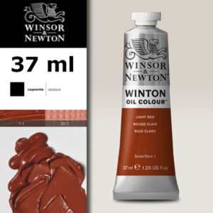 W043 - 362 - Rosso chiaro 37 ML Olio Winton Winsor e Newton