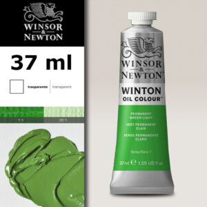 W029 - 483 - Verde chiaro permanente 37 ML Olio Winton Winsor e Newton