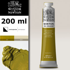W038 - 280 - Verde giallo azo 200 ML Olio Winton Winsor e Newton