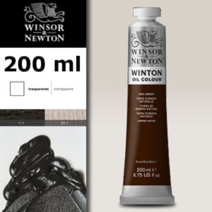 W048 - 554 - Terra d'ombra naturale 200 ML Olio Winton Winsor e Newton