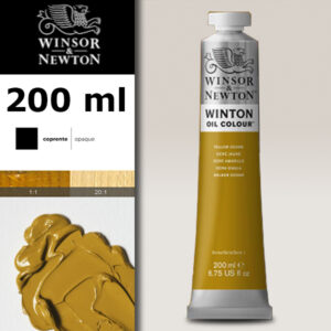 W040 - 744 - Ocra giallo 200 ML Olio Winton Winsor e Newton