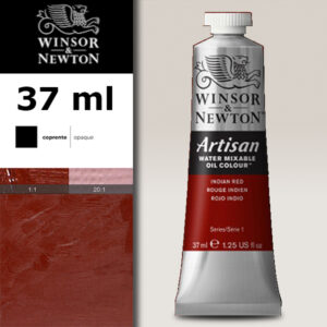 W032 - 317 - Rosso indiano 37 ML Olio ad Acqua Winsor e Newton Artisan