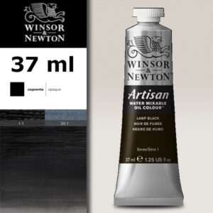 W038 - 337 - Nero bugia 37 ML Olio ad Acqua Winsor e Newton Artisan