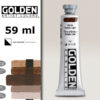 G098 - 1035 Terra d'Ombra Bruciata Chiara S1 Acrilico Extra Fine Heavy Body 59 ML Golden