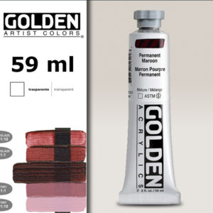 G037 - 1252 Bruno Permanente S7 Acrilico Extra Fine Heavy Body 59 ML Golden