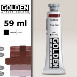 G094 - 1405 Violetto Ossido S1 Acrilico Extra Fine Heavy Body 59 ML Golden