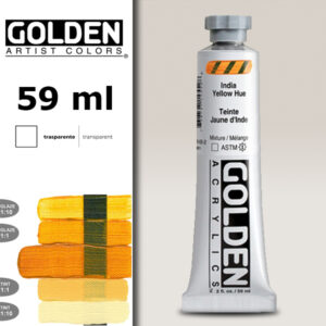 G013 - 1455 Giallo Indiano S4 Acrilico Extra Fine Heavy Body 59 ML Golden