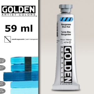 G060 - 1457 Blu Manganese S1 Acrilico Extra Fine Heavy Body 59 ML Golden