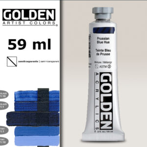 G054 - 1460 Blu di Prussia S4 Acrilico Extra Fine Heavy Body 59 ML Golden