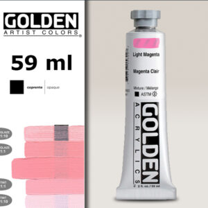 G032 - 1562 Magenta Chiaro S2 Acrilico Extra Fine Heavy Body 59 ML Golden