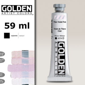 G095 - 1573 Violetto di Titanio S1 Acrilico Extra Fine Heavy Body 59 ML Golden