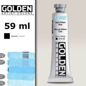 G057 - 1577 Blu Ftalo S1 Acrilico Extra Fine Heavy Body 59 ML Golden