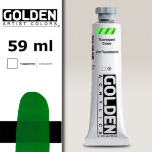G149 - 4620 Verde Fluo S5 Acrilico Extra Fine Heavy Body 59 ML Golden