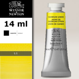 086 - Giallo cadmio limone 14 ML Acquerello Professional Winsor e Newton