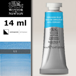 137 - Blu ceruleo 14 ML Acquerello Professional Winsor e Newton