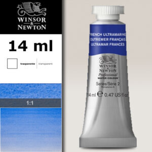 263 - Oltremare francese 14 ML Acquerello Professional Winsor e Newton