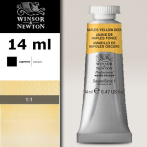 425 - Giallo di Napoli scuro 14 ML Acquerello Professional Winsor e Newton