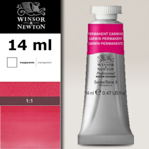 479 - Carminio permanente 14 ML Acquerello Professional Winsor e Newton