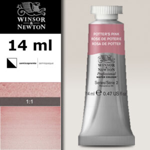 537 - Rosa ceramiche 14 ML Acquerello Professional Winsor e Newton