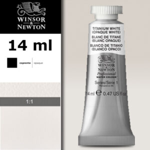 644 - Bianco di Titanio 14 ML Acquerello Professional Winsor e Newton