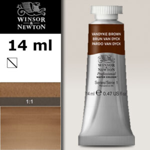 676 - Bruno Van Dyck 14 ML Acquerello Professional Winsor e Newton