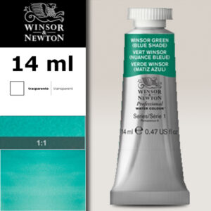 719 - Verde Winsor - Tonalità blu 14 ML Acquerello Professional Winsor e Newton