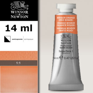 723 - Arancio Winsor - Tonalità rossa 14 ML Acquerello Professional Winsor e Newton