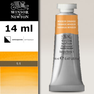 724 - Arancio Winsor 14 ML Acquerello Professional Winsor e Newton