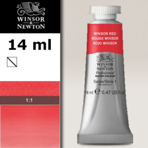 726 - Rosso Winsor 14 ML Acquerello Professional Winsor e Newton