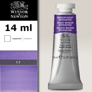 733 - Viola Winsor (diossazina) 14 ML Acquerello Professional Winsor e Newton