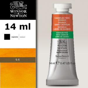 899 - Arancio privo di cadmio 14 ML Acquerello Professional Winsor e Newton