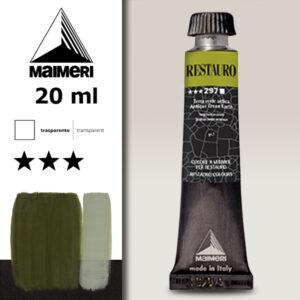 297 - Terra verde antica Colori a Vernice 20 ML Restauro Maimeri