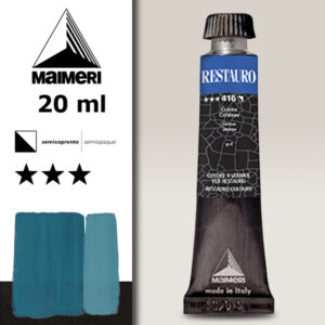 416 - Ceruleo Colori a Vernice 20 ML Restauro Maimeri
