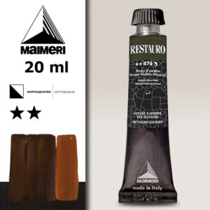 474 - Bruno di Garanza Colori a Vernice 20 ML Restauro Maimeri