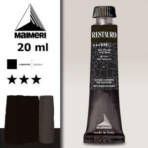 535 - Nero d'avorio Colori a Vernice 20 ML Restauro Maimeri