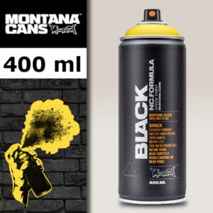 1025 - Kicking Yellow 400 ml Spray MONTANA BLACK