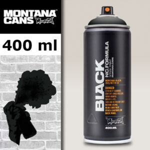 9001 - Black 400 ml Spray MONTANA BLACK
