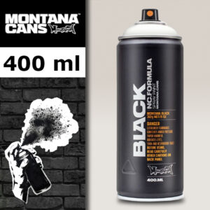 9105 - White 400 ml Spray MONTANA BLACK