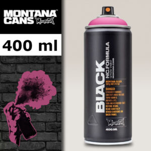P4000 - Power Pink 400 ml Spray MONTANA BLACK