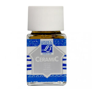 710 - Argento 50 ML Colori per Vetro e Ceramica Ceramic Lefranc Bourgeois