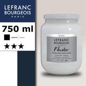 022 - Bianco S1 750 ML Acrilico Extra-Fine Flashe Lefranc Bourgeois