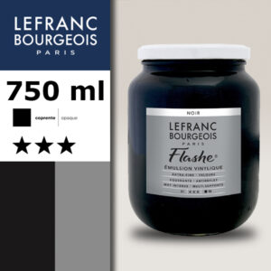 265 - Nero S1 750 ML Acrilico Extra-Fine Flashe Lefranc Bourgeois