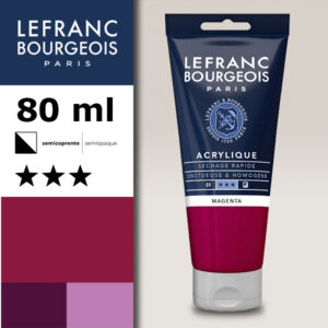 432 - Magenta 80 ML Acrilico Fine Lefranc Bourgeois