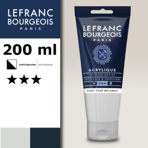 800 - Bianco per mescolanze 200 ML Acrilico Fine Lefranc Bourgeois