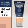 817 - Ocra rosa 80 ML Acrilico Fine Lefranc Bourgeois