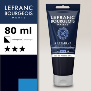 881 - Blu di Prussia 80 ML Acrilico Fine Lefranc Bourgeois