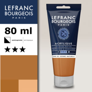 482 - Terra di Siena naturale 80 ML Acrilico Fine Lefranc Bourgeois